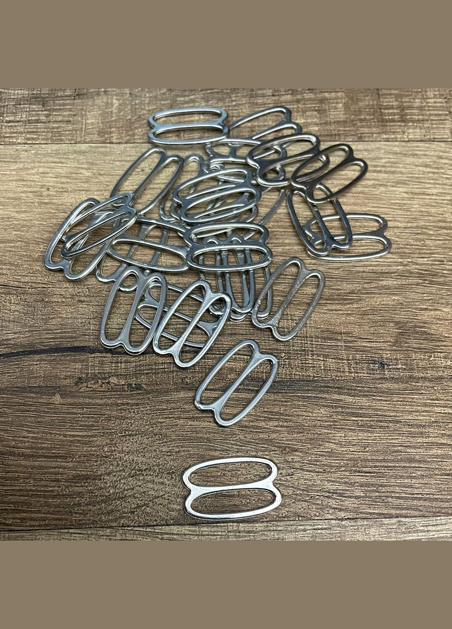 Регулятор для бретеля никель 20мм No Brand (329743847)