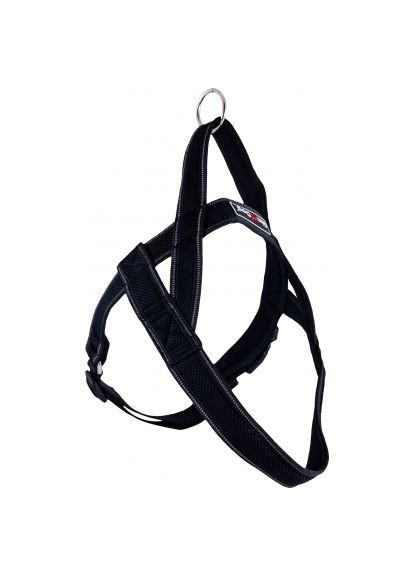 Шлей для собак Alfresco Y неопрен 3.2х75 80-100 см черный (8009632059761) GimDog Alfresco Y неопрен 3.2х75 80-100 см чорна (366701874)