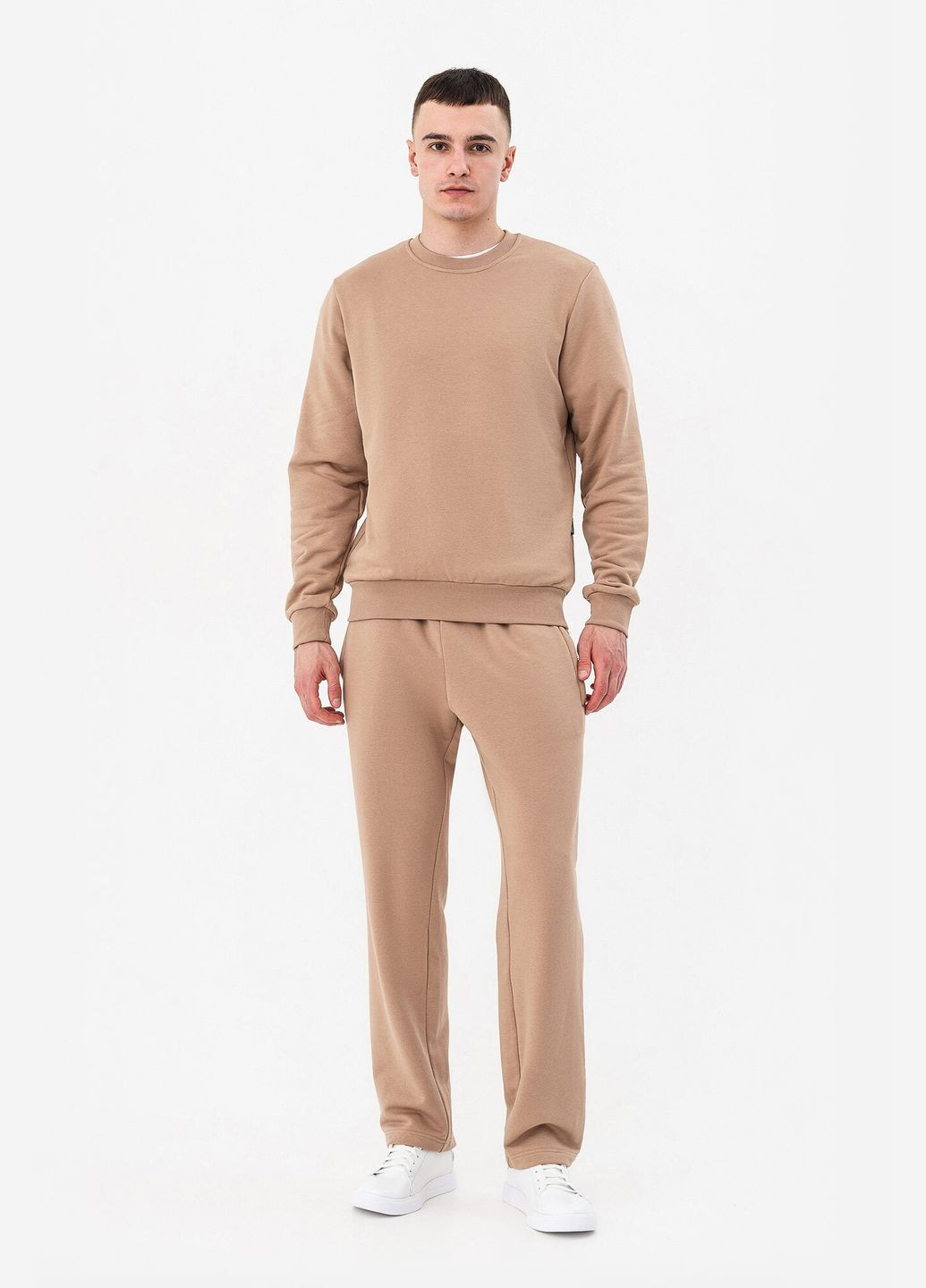 Бежевый свитшот erwan Garne однотонный (292553458)