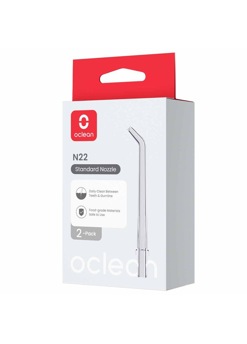 Насадка для ирригатора Nozzle Standard N22 для W10 Lite 2 шт (6970810557565) Oclean (370616024)