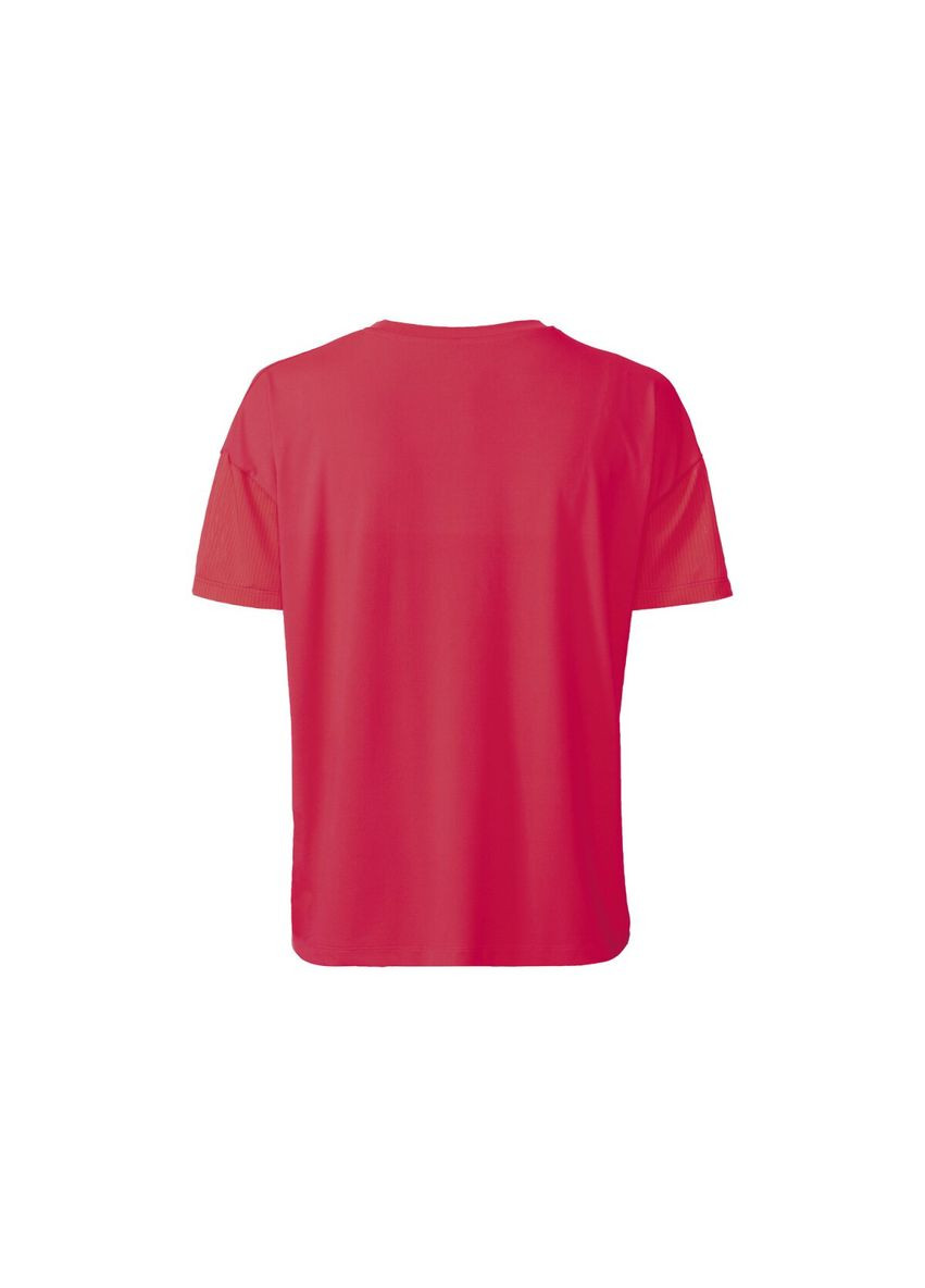 Рожева демісезон спортивна футболка оверсайз з сітчатою вставкою для жінки 407238 рожевий Crivit