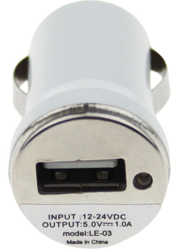 Автомобильное зарядное устройство TZZ54 Car charger 1USB 1A White Toto (301471187)