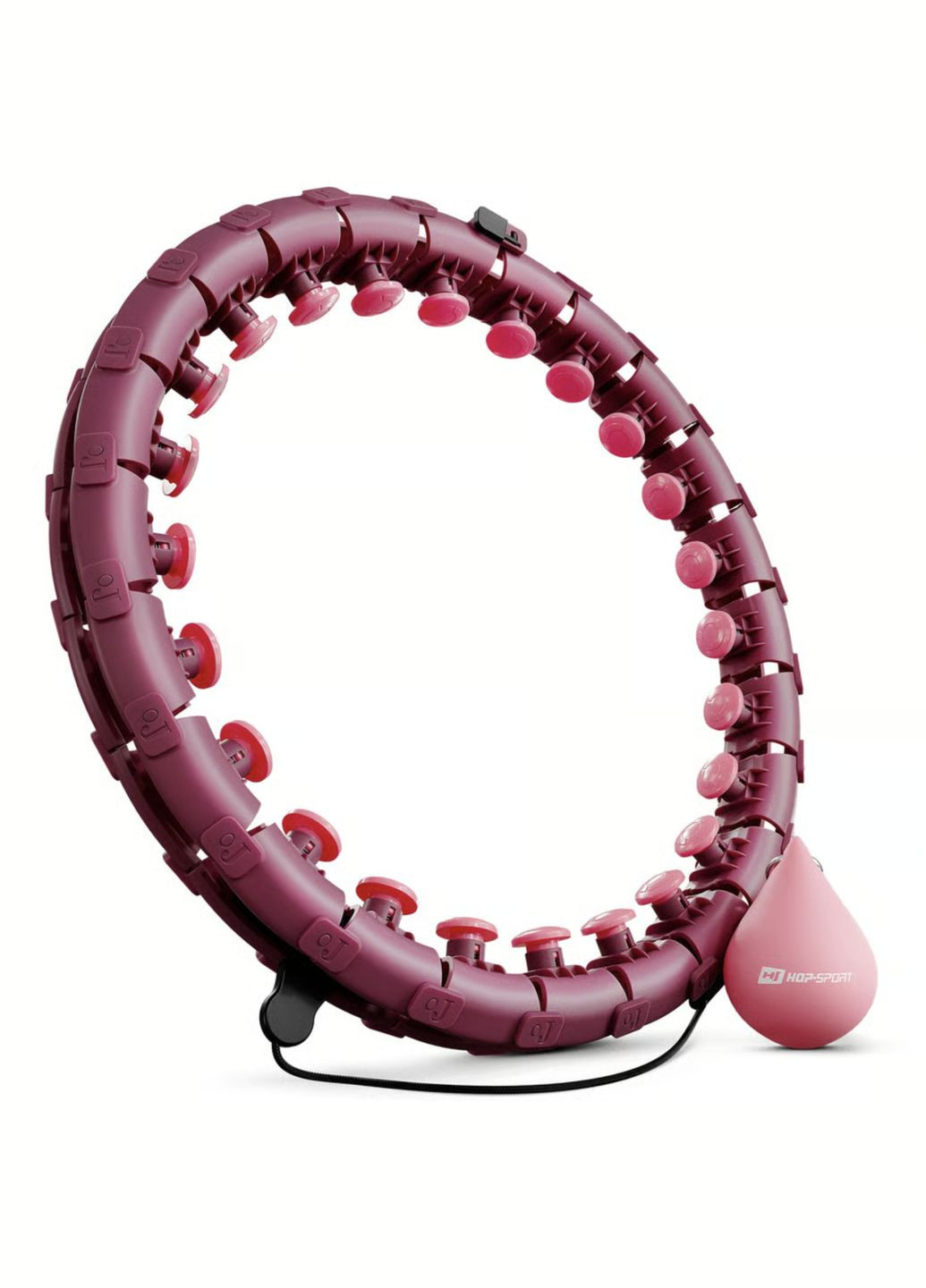 Хулахуп HS-106HH масажний з обважнювачем Hop-Sport (311949257)