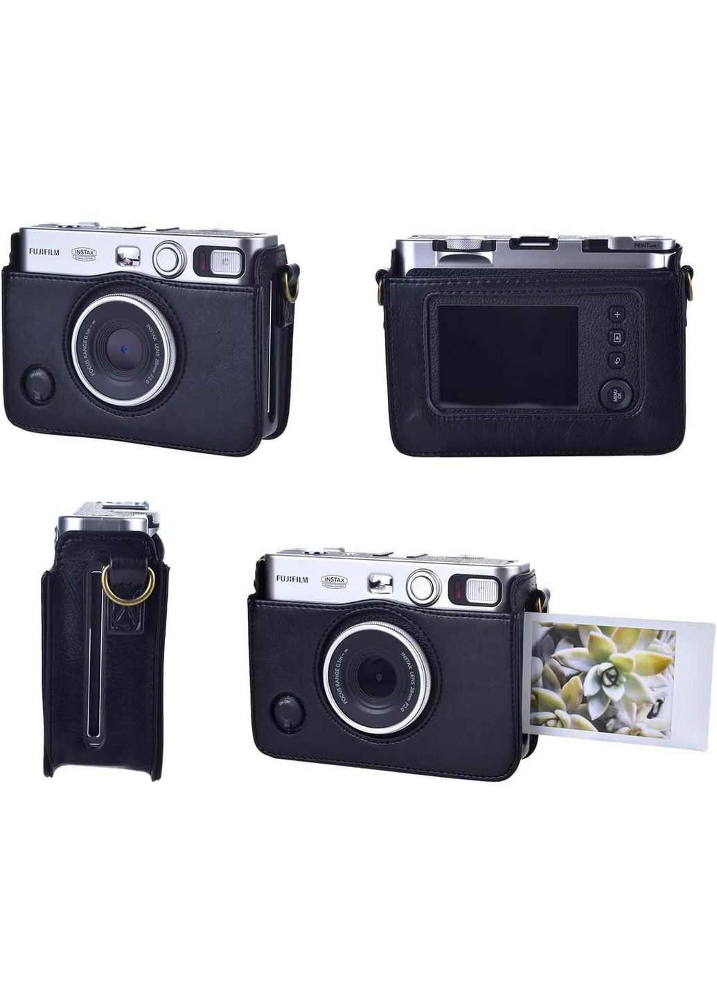 Чохол для фотоапарата Instax Mini EVO Чорний Fujifilm (329191825)