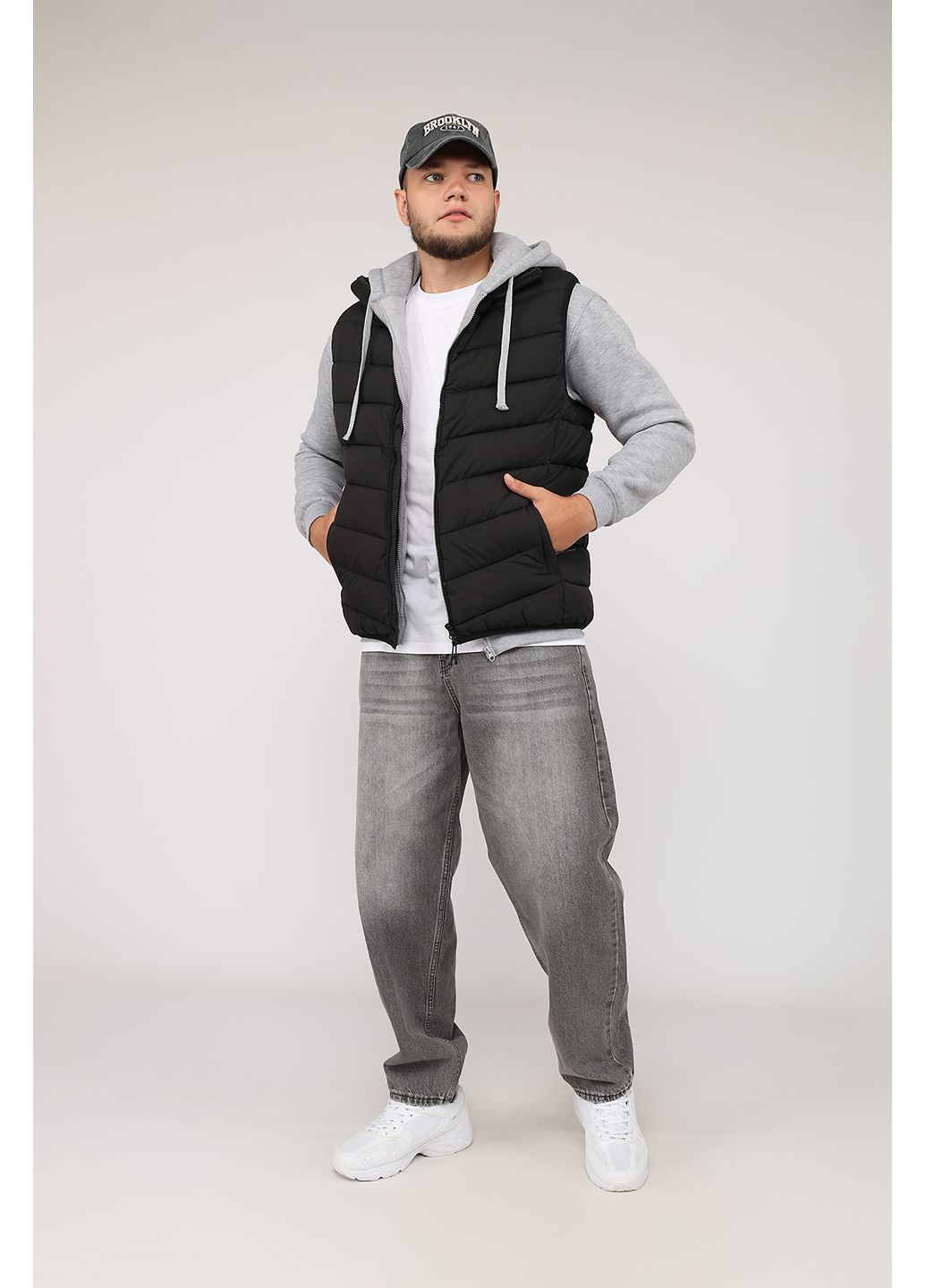 Жилет утеплений чоловічий колір хакі ЦБ-00276116 Yuki (349226314)