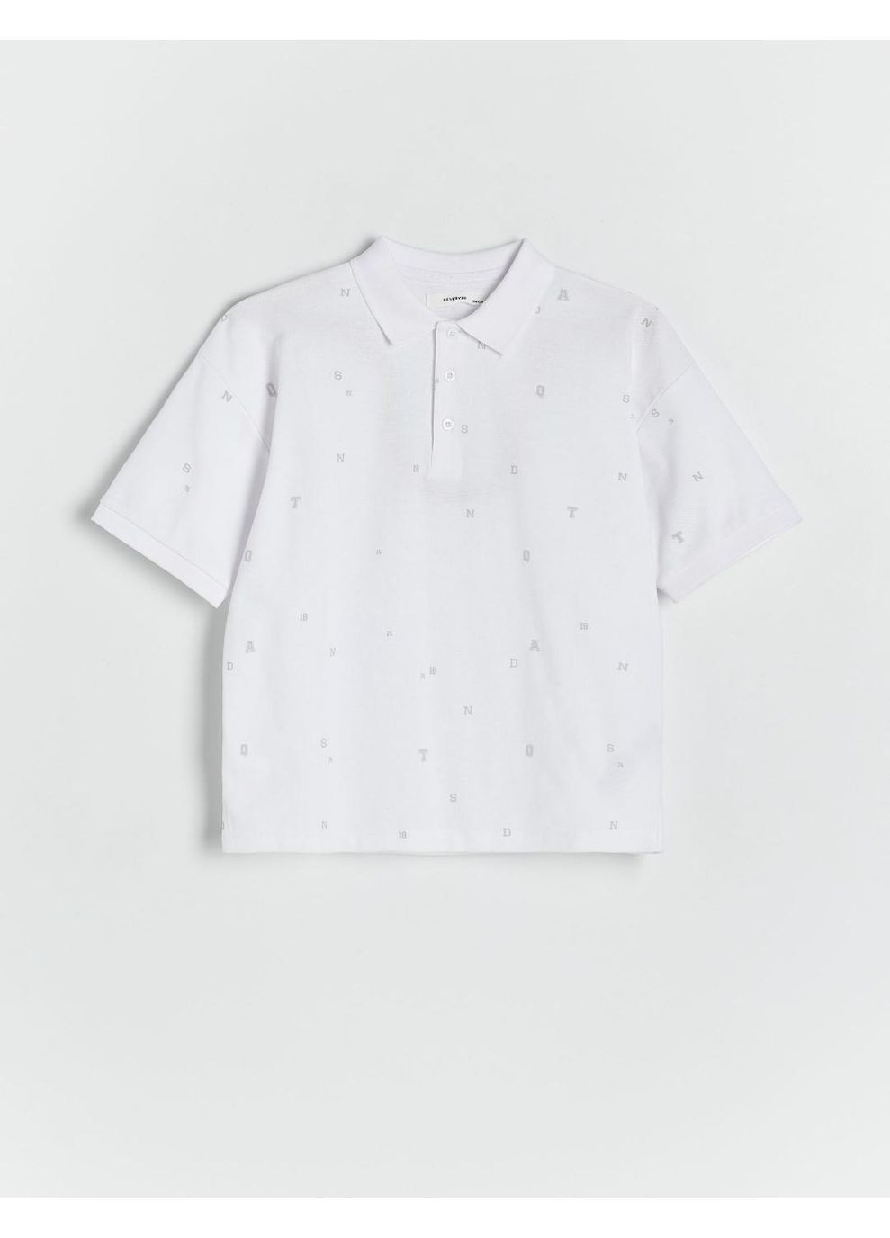 Дитяча футболка-поло для хлопчика Біла (25092202) Reserved (362282301)