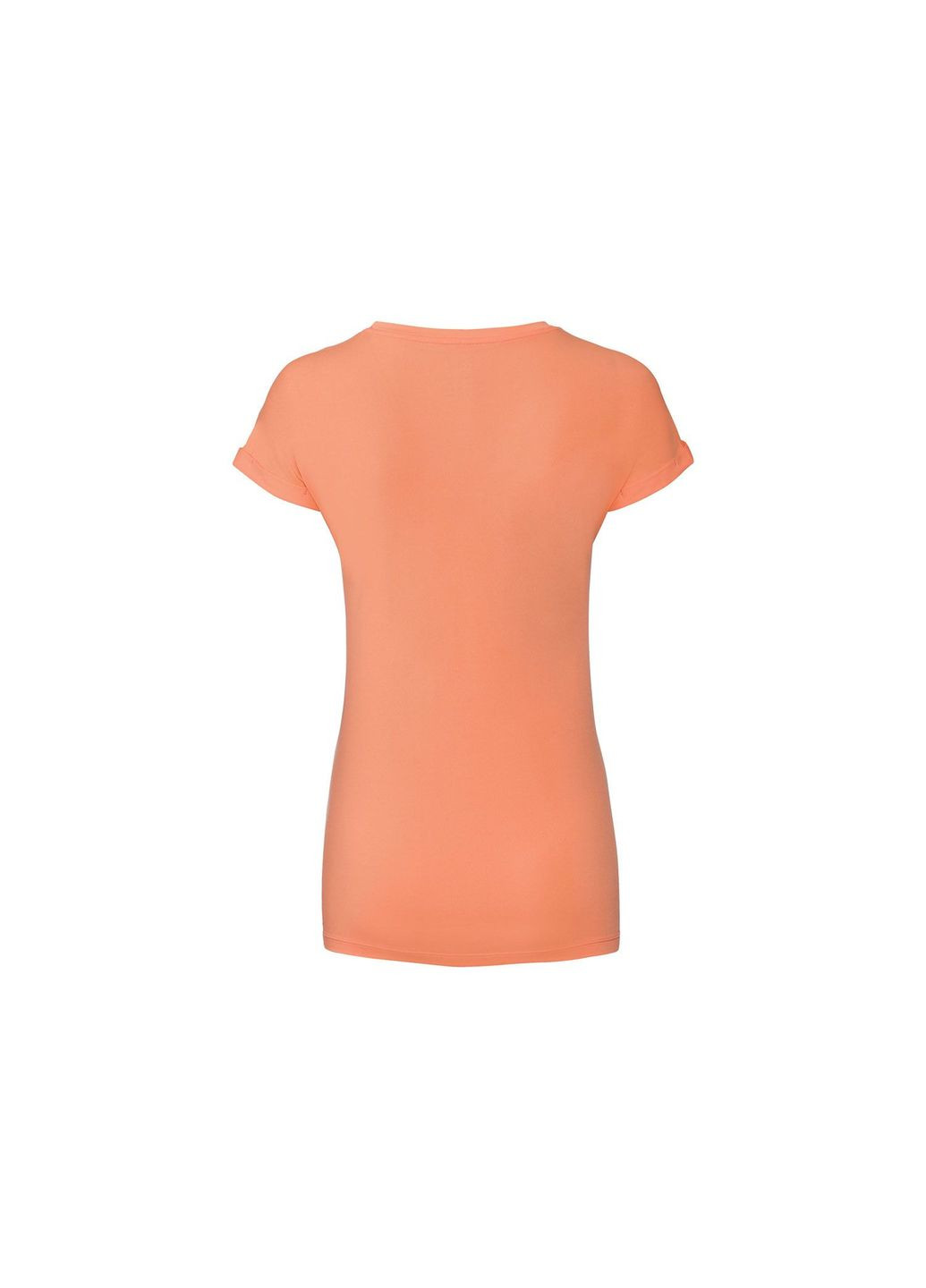 Помаранчева демісезон спортивна футболка з швидковисихаючої тканини для жінки 348401 помаранч Crivit