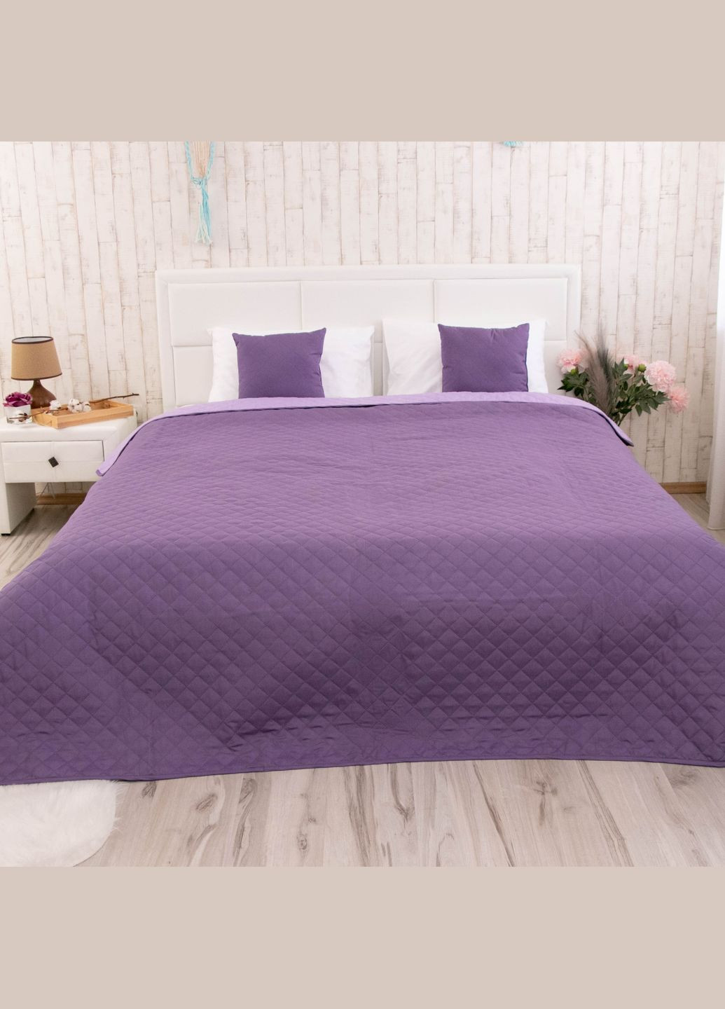 Покривало 150х212 "Violet" ромб Руно 360.52У_Violet ромб (301026646)