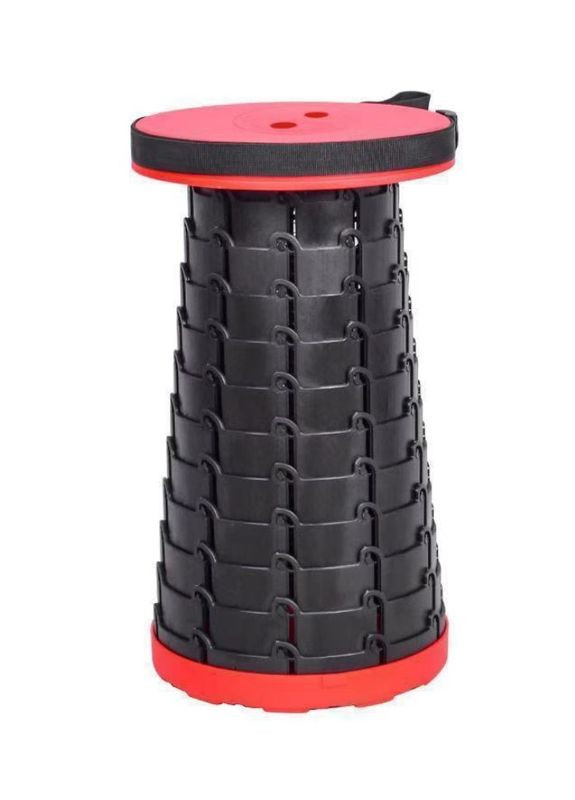 Туристический телескопический стул Telescopic stool 47х25 см для туризма и отдыха цвет-сюрприз (2104618605) No Brand (342067470)