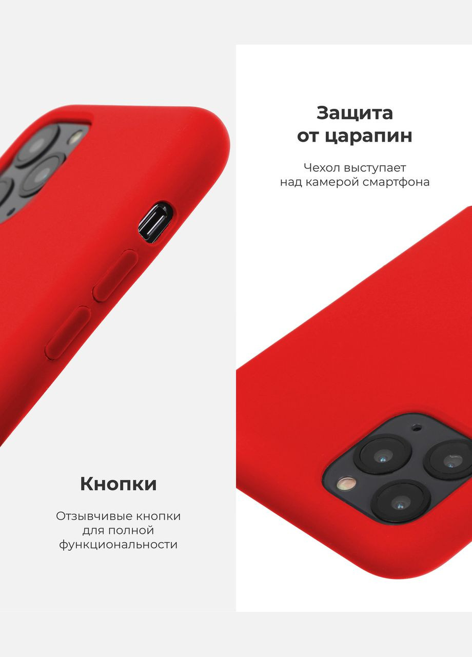 Чехол Original Solid Series для Apple iPhone 12 mini Red (ARM57519) PTR No Brand (327887066)
