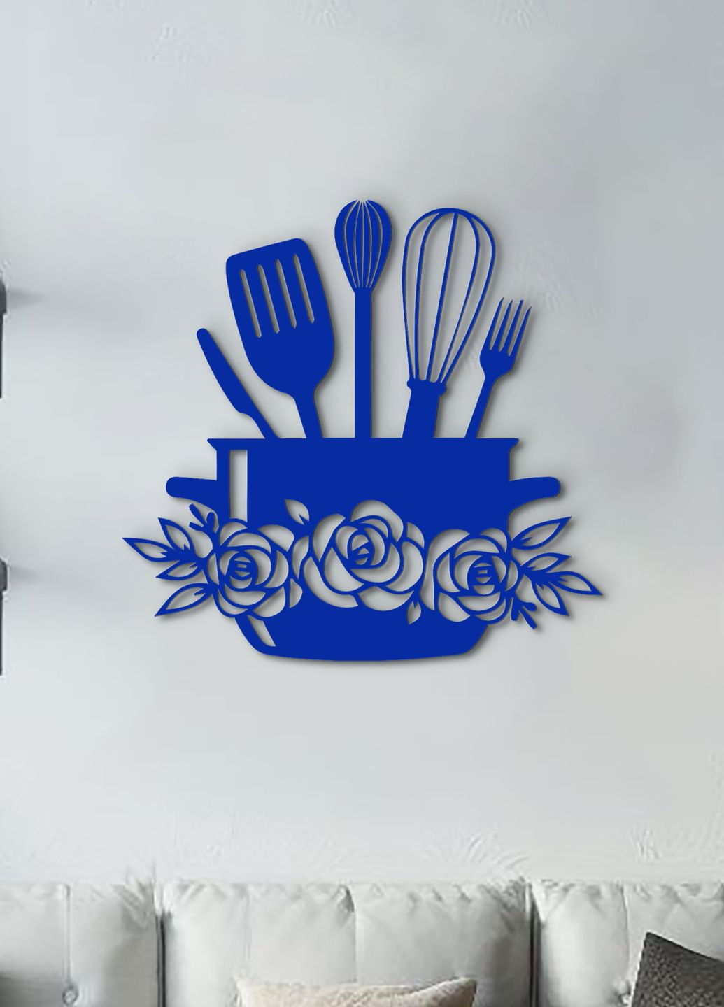 Деревянная картина на кухню, декор в комнату "Кастрюля хозяйки", оригинальный подарок 40х43 см Woodyard (292013492)