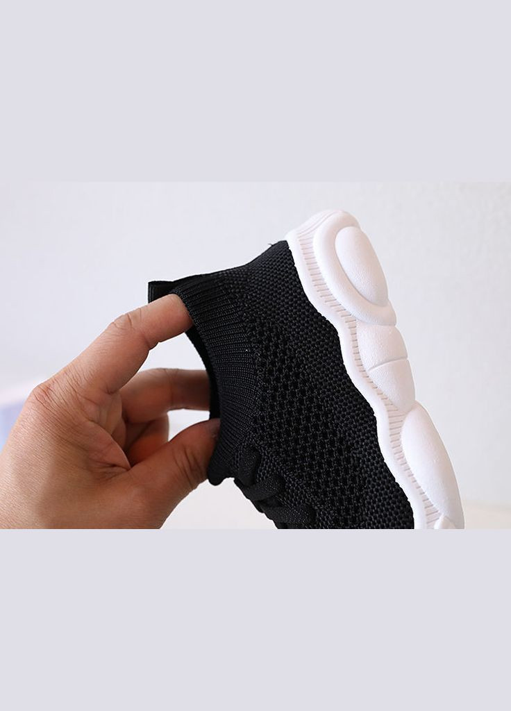 Черные всесезонные детские кроссовки baas k6268-4 35 22 см белый кв1278-4 BabyStyle