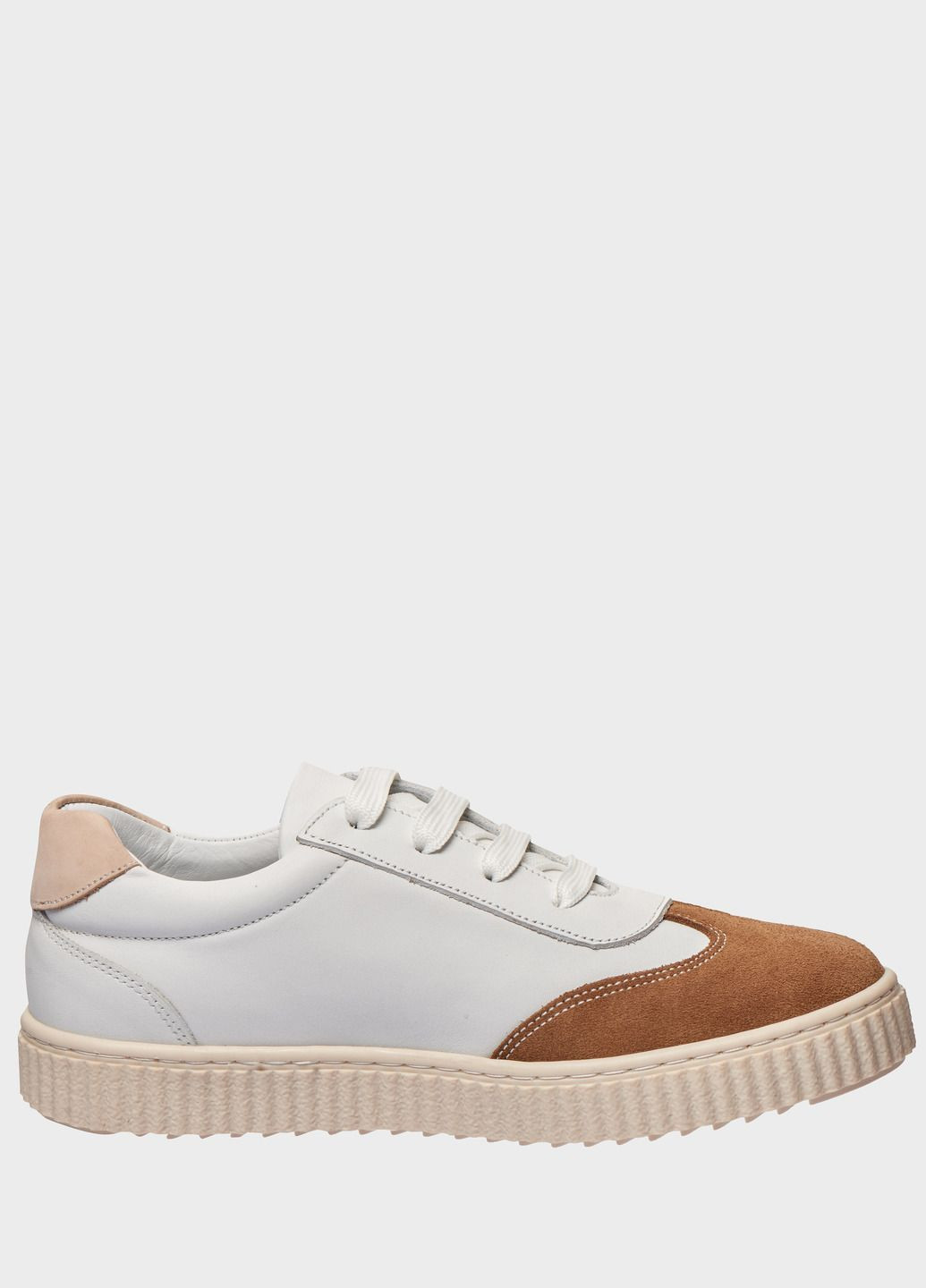 Белые кеды Theo Leo