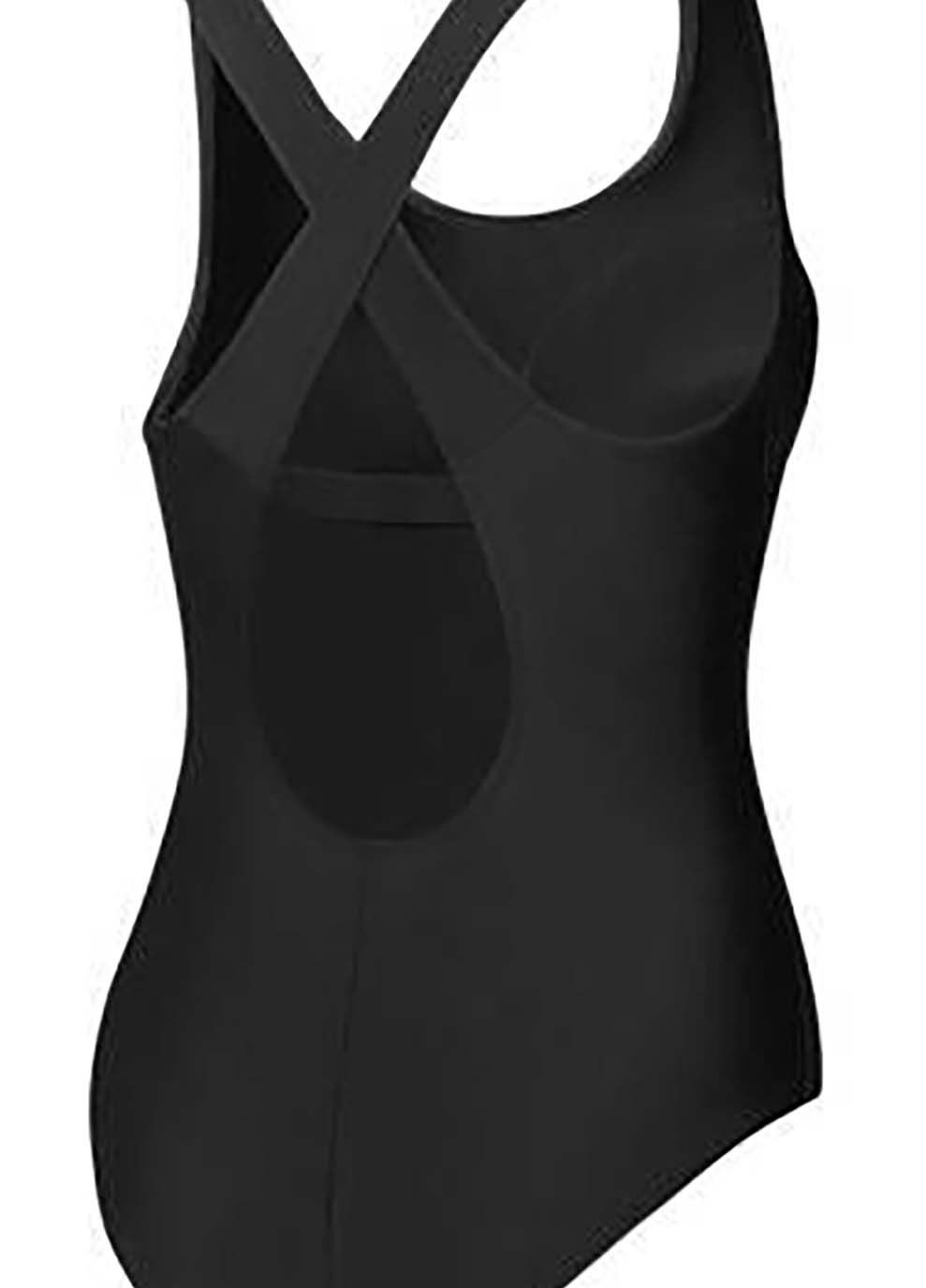 Чорний демісезонний купальник закритий для жінок tina 61392 чорний Aqua Speed