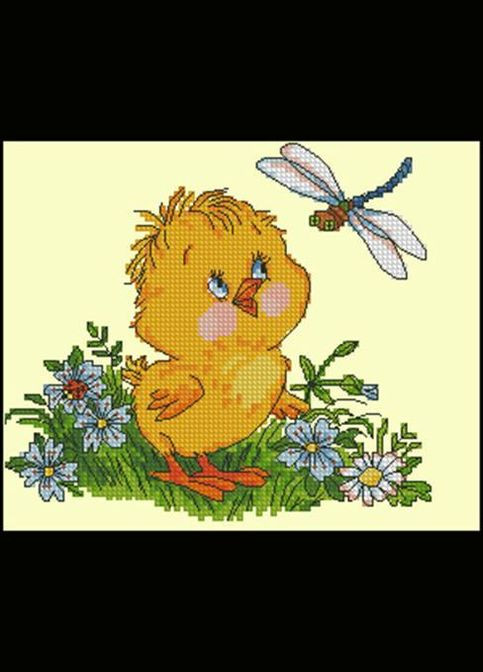 Набір для вишивання хрестиком. Розмір: 16*13 см Доброго ранку! Лоскуток (315361520)