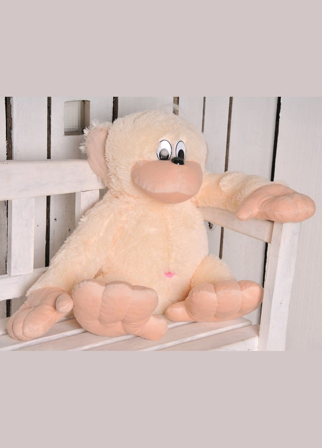 Мягкая игрушка Обезьяна 55 см персик Alina (288045260)