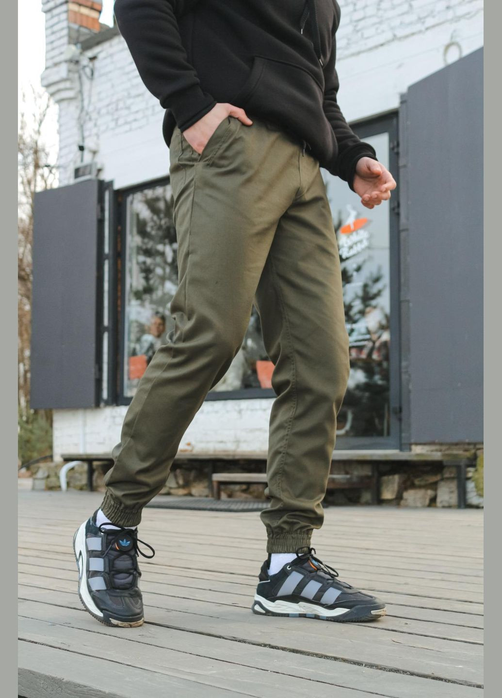 Штани Преміум матеріал європейська бавовна з додаванням еластану Стильні Практичні No Brand (329850017)