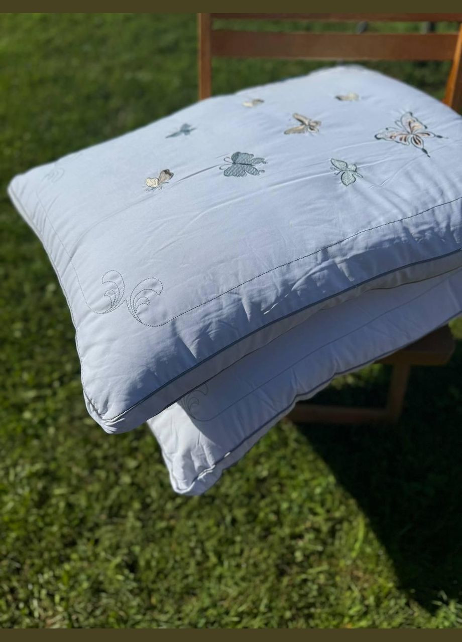 Подушка для сну Еко Пух см Білий (П4К-ecopuh-podushka-003) No Brand (308754447)