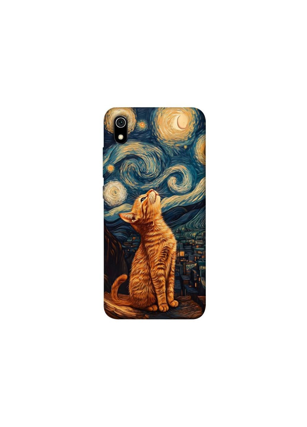 Чехол на Xiaomi Redmi 7A van gogh cat Frontalka (349835272)