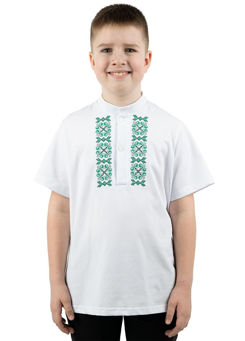 Вишиванка для хлопчика Сашко біла V&V 5361 (355802417)