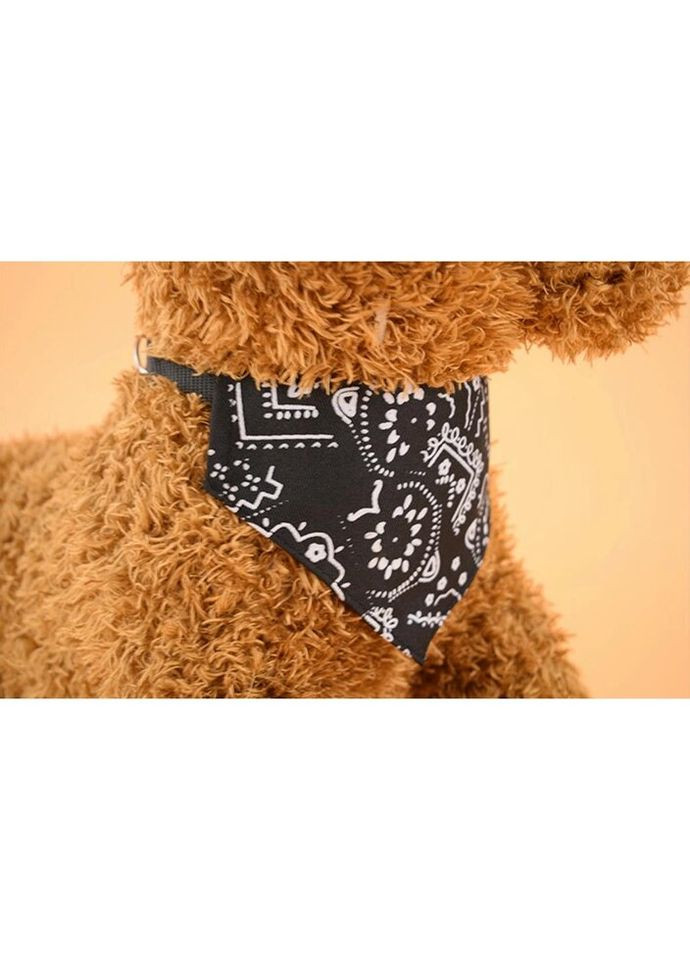 Ошейник-бандана для собак и кошек 11046 L черный No Brand (324824809)