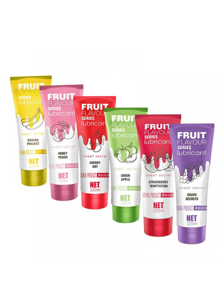 Оральний гель-змазка Fruit Flavour Series 120 мл л ллурикант вагінальний оральний різні смаки No Brand (303878155)