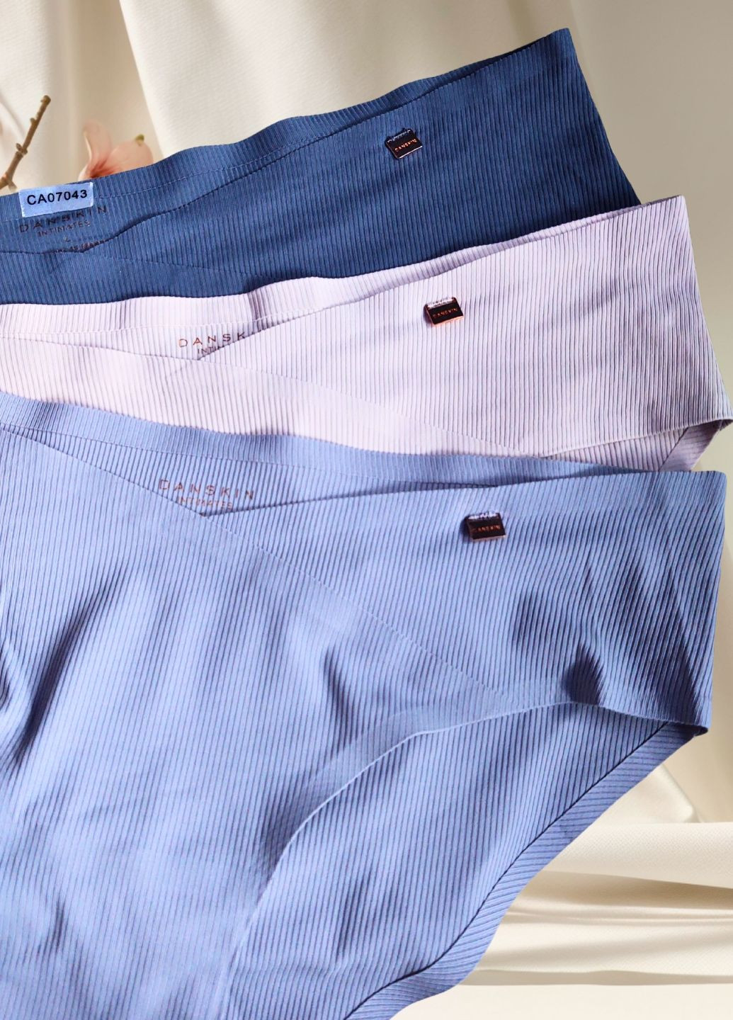 Трусики в рубчик Danskin Intimates FS (332052016)