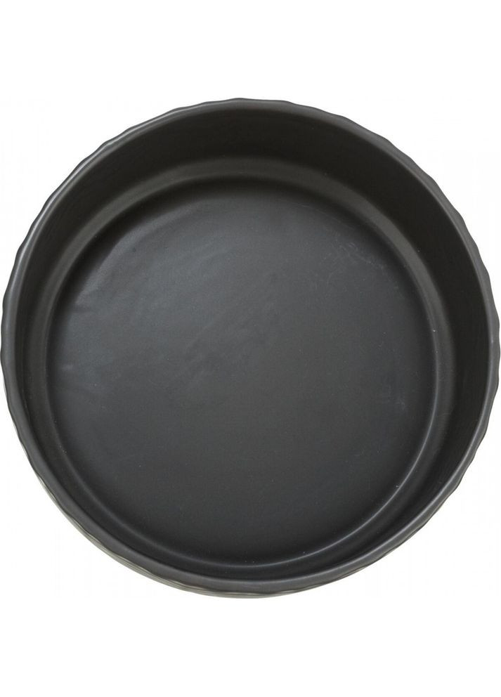 Миска для собак, черная, 1,6л, d:20 см (керамическая) Trixie (292114674)