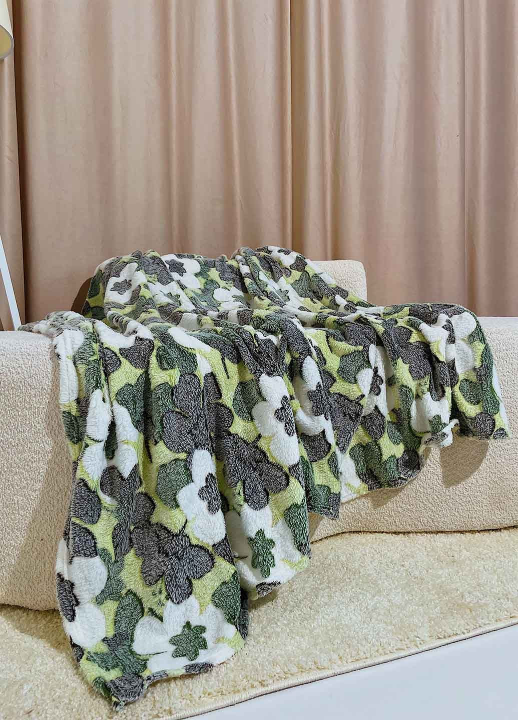 Покрывало велюровое с рисунком 200х180 см Homedec - (319560424)