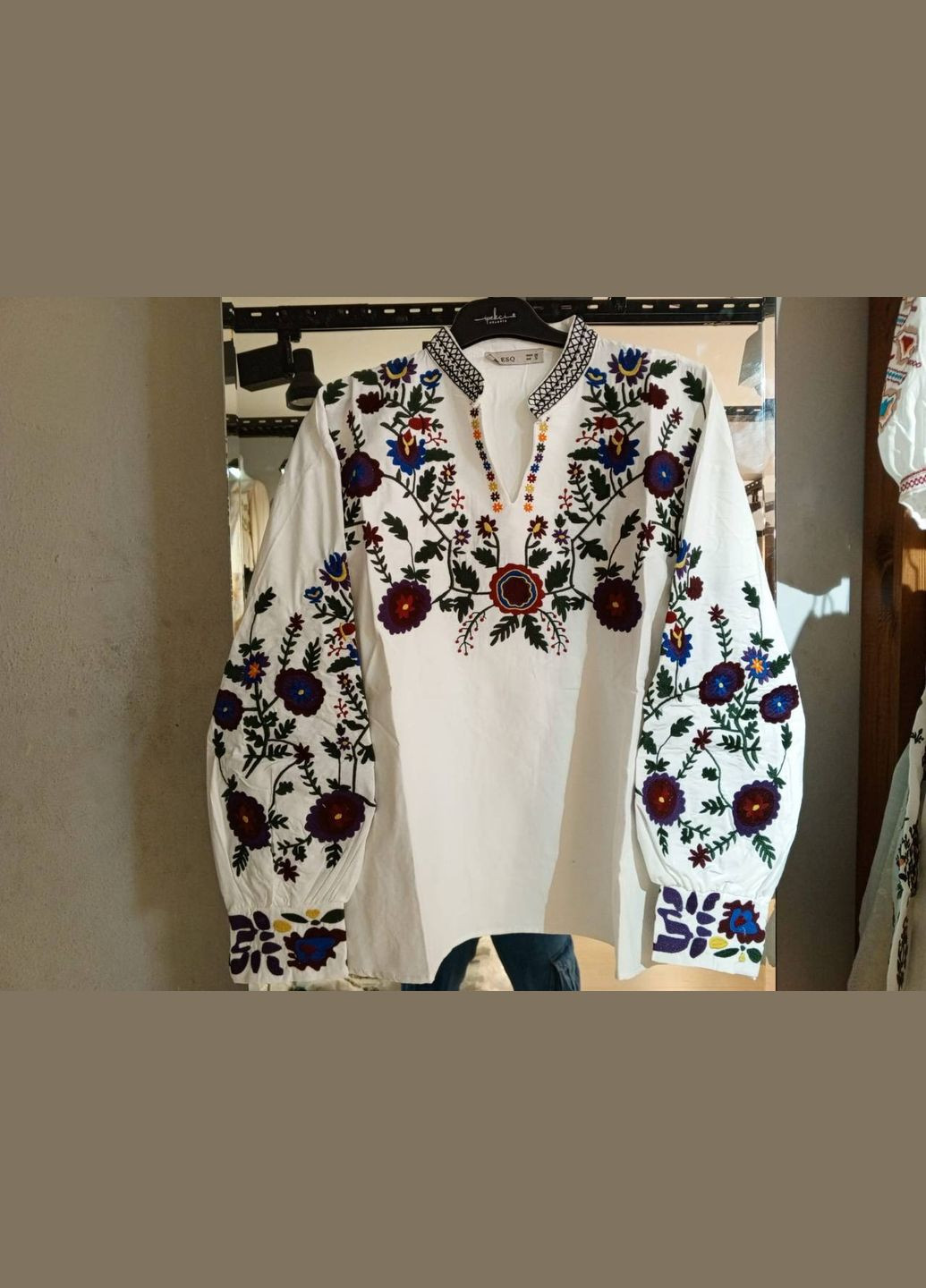 Молочная рубашка ESQ