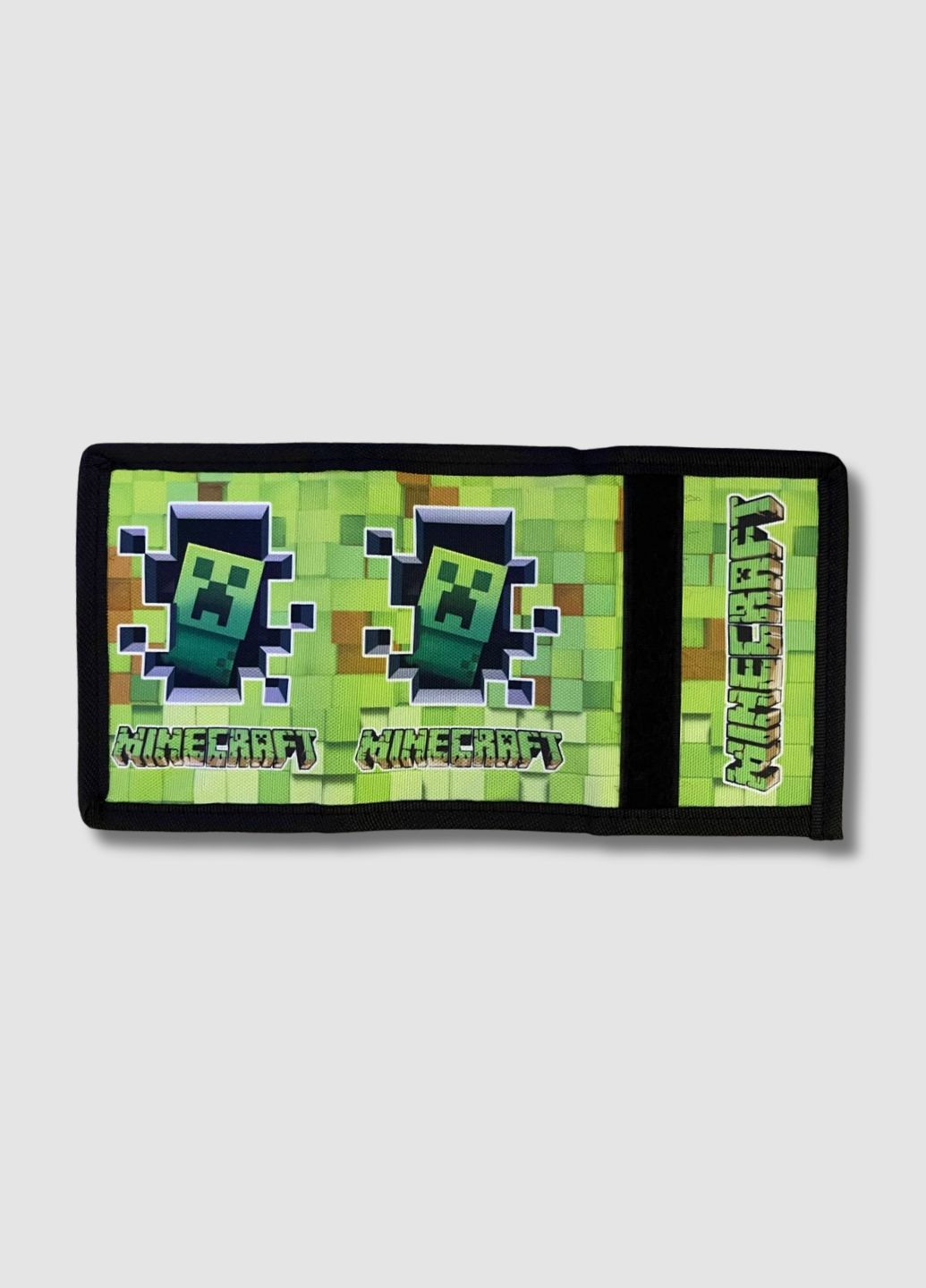 Дитячий гаманець на липучці - Майнкрафт / Minecraft No Brand Дитячій гаманець (370140871)
