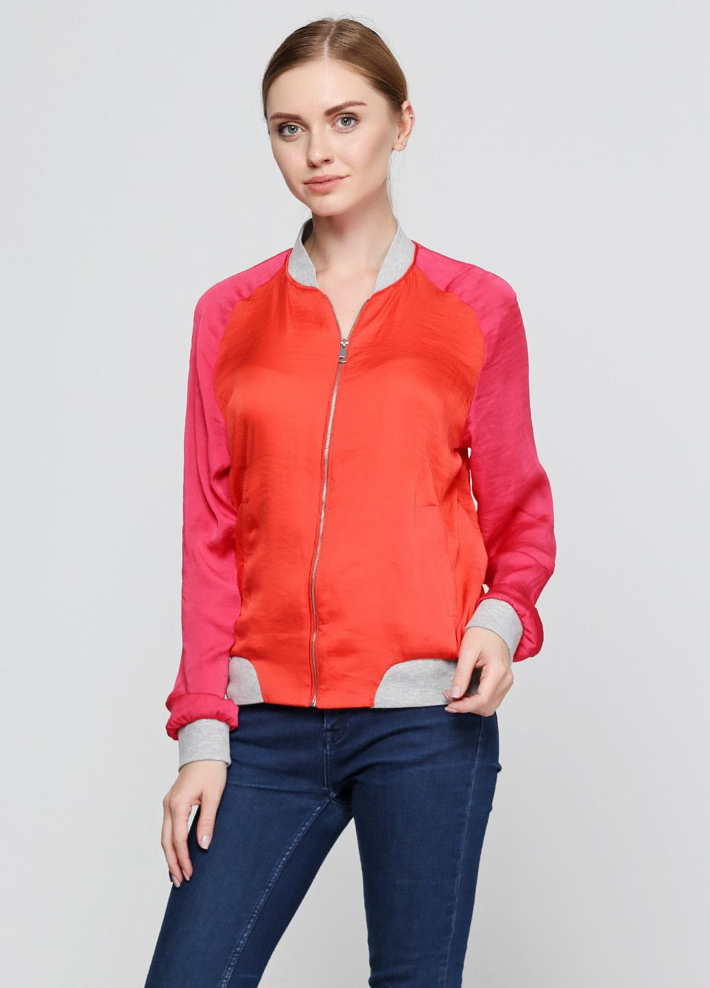 Куртка_ветровка 2581/259/16O Коралловый Stradivarius (314736946}