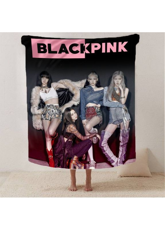 Плед 3D Black Pink 13156 160х200 см FlexDress (368762536)