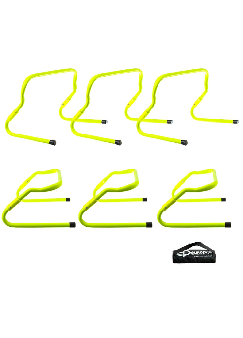 Барьер для бега 15-30 cm набор 6 шт. + держатель Europaw (368671214)