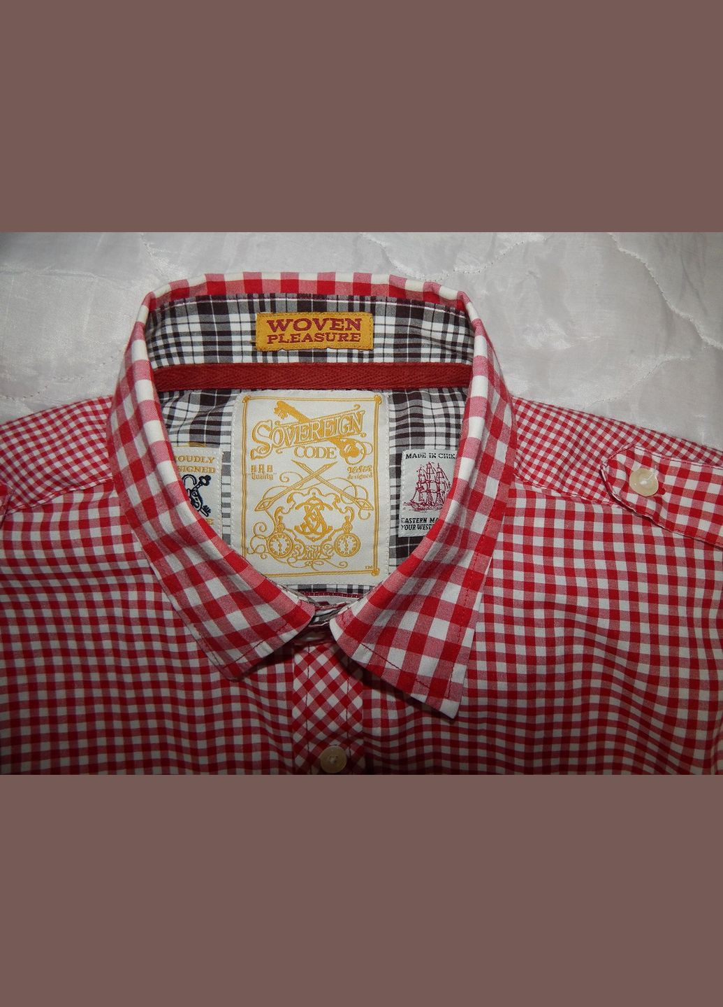 Чоловіча сорочка з довгим рукавом Sovereing Code р.4850 028DR (тільки в зазначеному розмірі, тільки 1 шт.) No Brand (315725282)