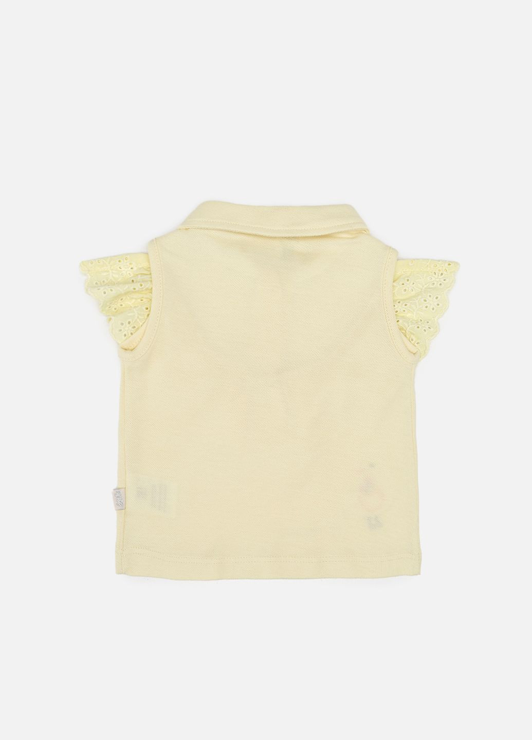 Желтый летний костюм с джинсовыми шортами для девочки цвет желтый cb-00249273 Iggy