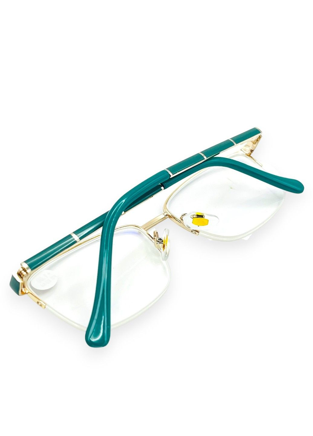 Очки для зрения женские золотисто-зеленые No Brand (305416112)
