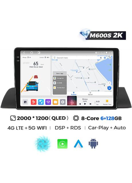 Штатная магнитола Mekede MS 2k S-Class W140 (1991-1998) MS 2k 360 6Gb+128Gb CarPlay QleD Mercedes-Benz (369239473)