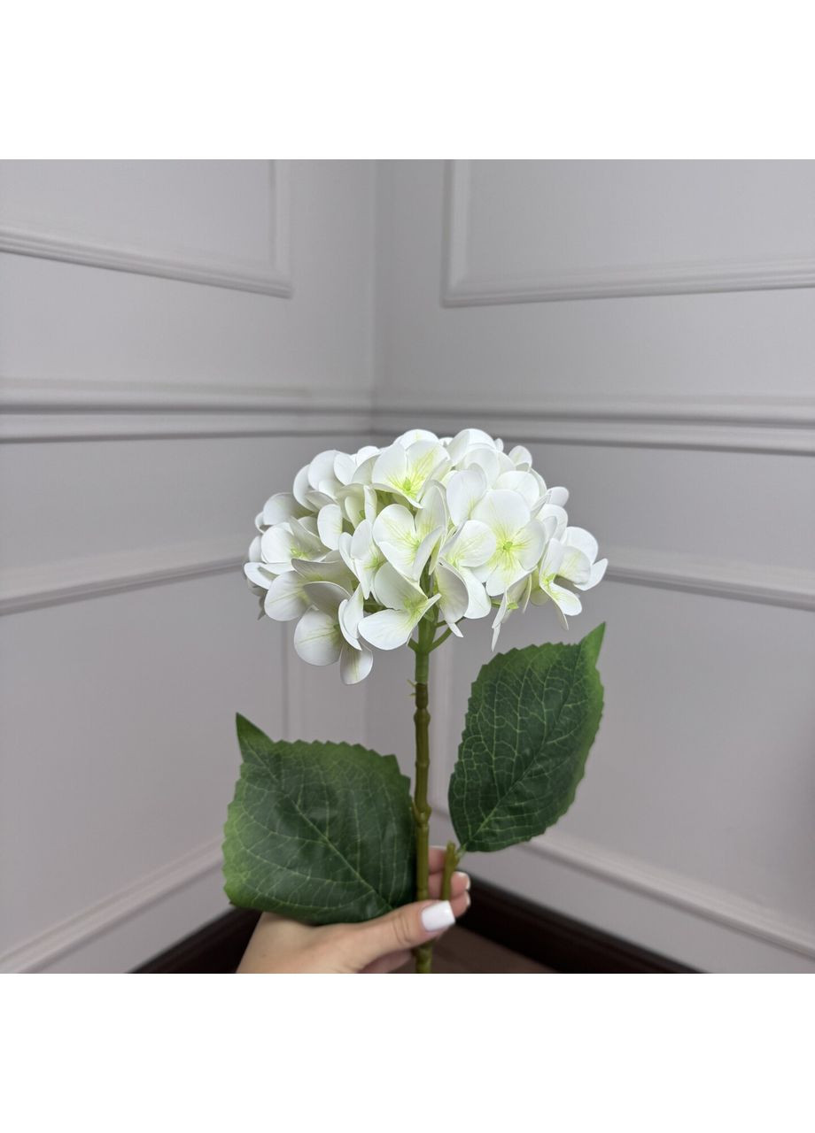 Гортензия латексная искусственная h=70см. d=17 cm 1шт. Цвет: No Brand (368771739)