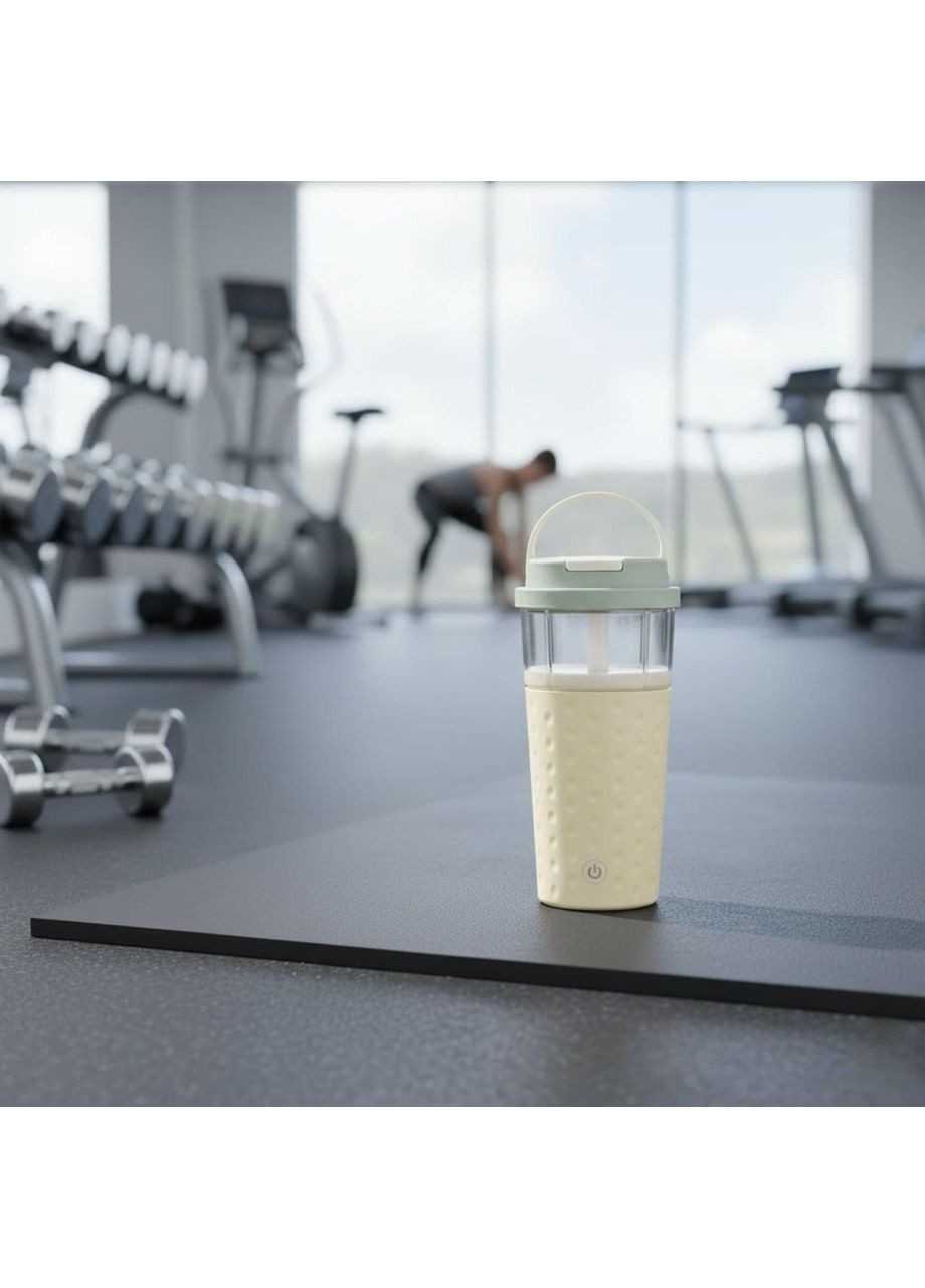 Электрический аккумуляторный шейкер 500 мл с USB зарядкой No Brand (337989688)