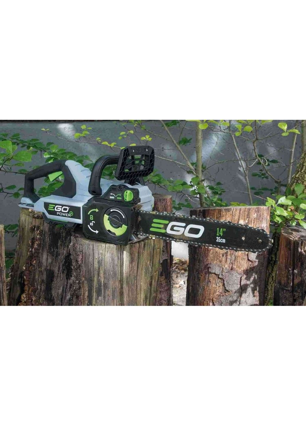 Пила ланцюгова акумуляторна CS1410E (35 см, 20 м/с, 56 В, без акумуляторів та зарядного пристрою) Ego (361970229)