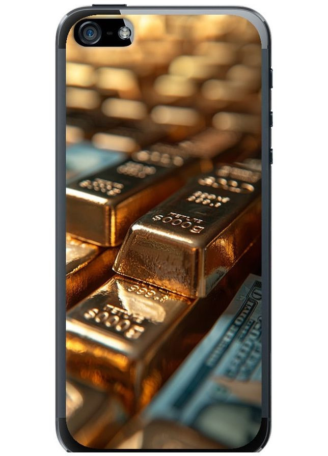 2D пластиковий чохол 'Сяйво золота' для Endorphone apple iphone 5s (291129038)