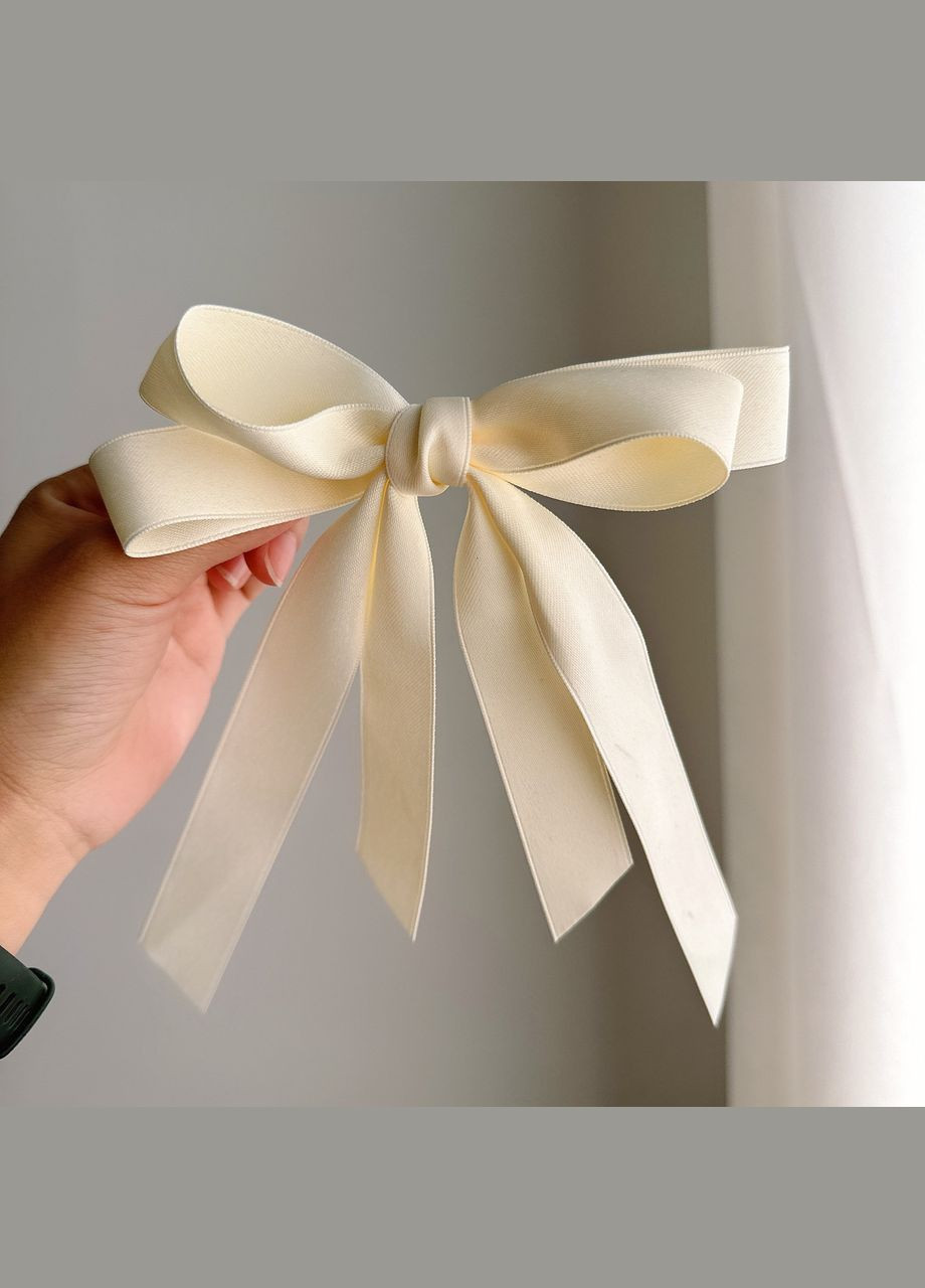 Бант для волосся на заколці шпилька No Brand (322771929)