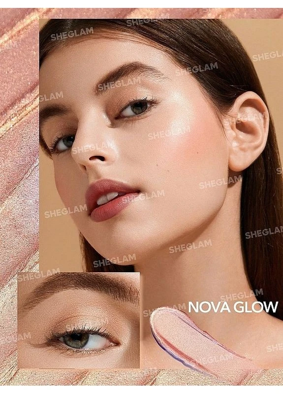 Желеподібні тіні для повік Jelly Wow Eyeshadow Pop Rose Disco (2-1265752) Sheglam (380128283)