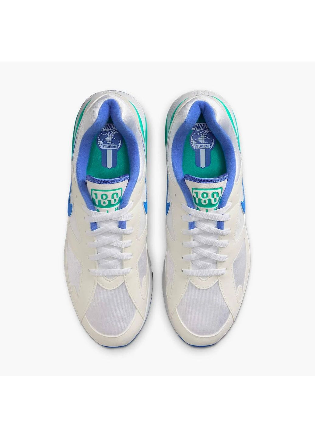 Білі кросівки чоловічі air 180 white Nike