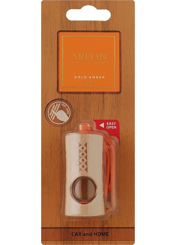 Ароматизатор воздуха "Золотой янтарь" Fresco Premium Gold Amber 4ml (2-919549) Areon (369791333)