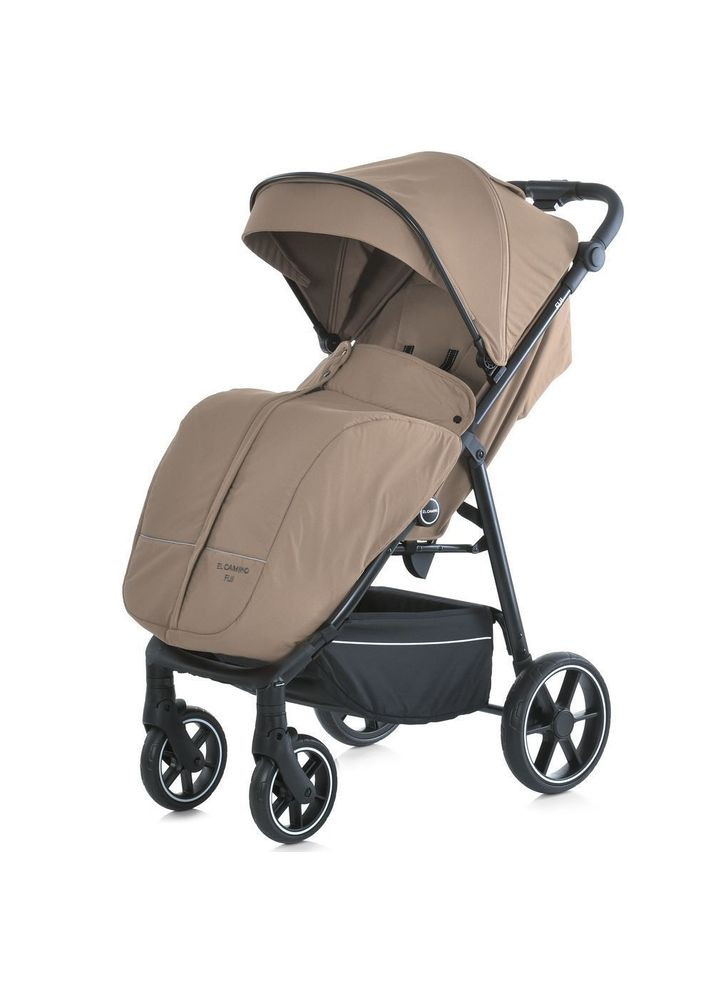 Коляска детская прогулочная с москитной сеткой и чехлом на ножки Бежева (ME 1113-2) El Camino (334003797)