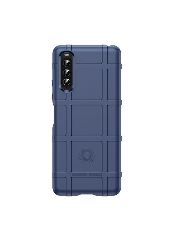 Чехол Rugged Shield для Sony Xperia 10 IV Navy Blue Lenuo (361903351)