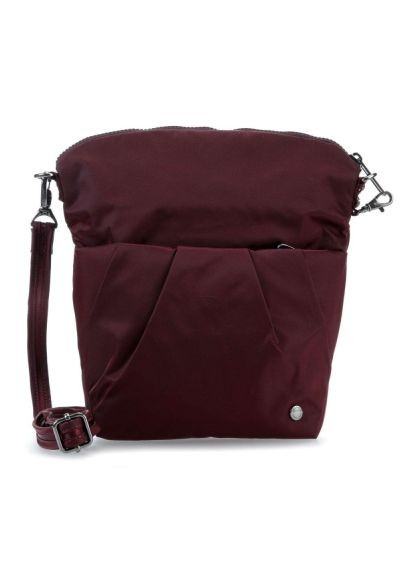 Сумка Citysafe CX convertible Crossbody Бордовая (20405319) Pacsafe Citysafe CX convertible Crossbody Бордова (366105314)