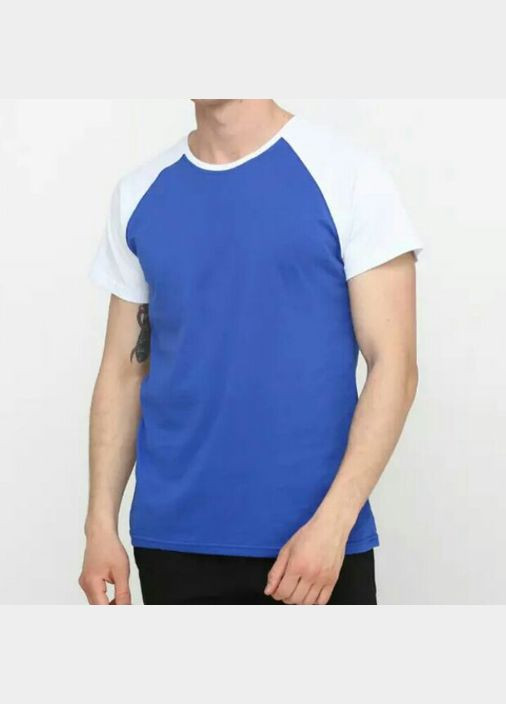 Белая мужская футболка реглан (hb136457) HiBrand